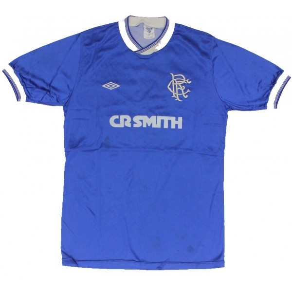 Tailandia Camiseta Rangers 1ª Retro 1984 1987 Azul